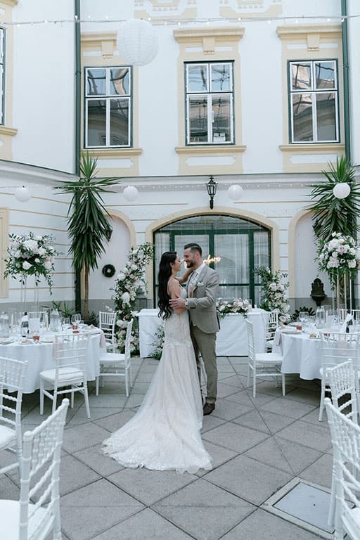 Julia und Manuel | Schloss Margarethen am Moos